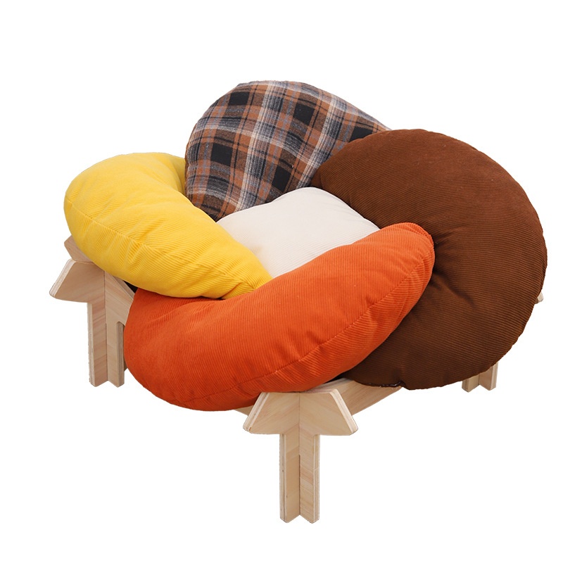 The Haven Cooling Bolster Pet Bed