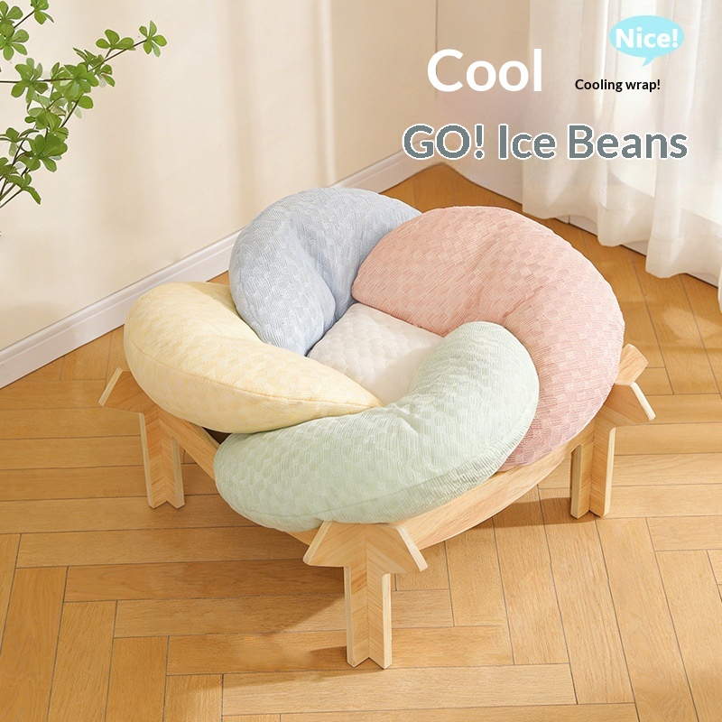 The Haven Cooling Bolster Pet Bed